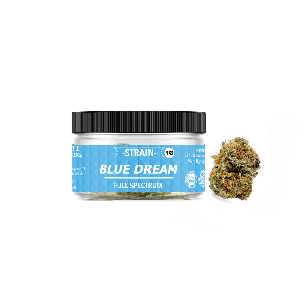 Cloud N9ne CBD Flower - Strain: Blue Dream (Indoor)