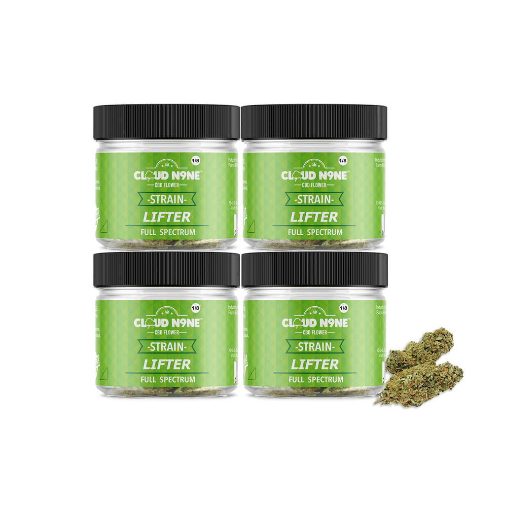 Cloud N9ne CBD Flower - Strain: Lifter (Indoor)