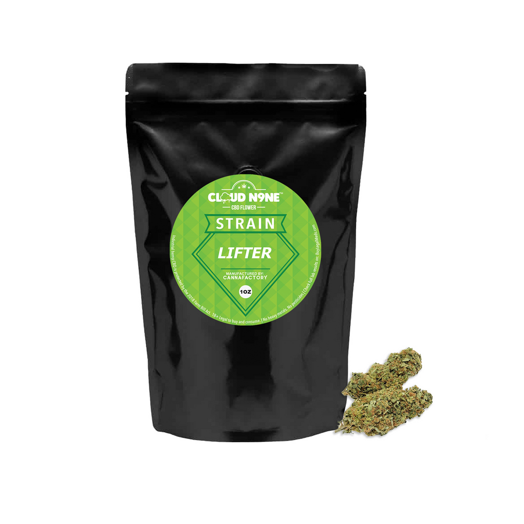 Cloud N9ne CBD Flower - Strain: Lifter (Indoor)
